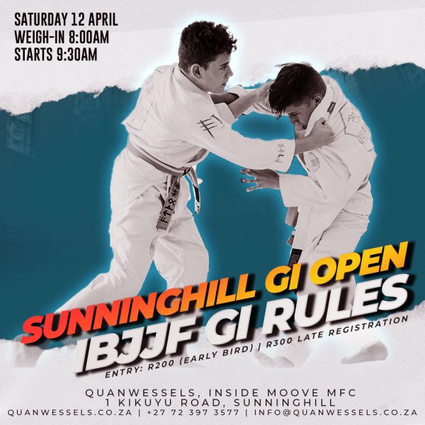 Sunninghill No Gi Open 2 Tournament Entry Fee