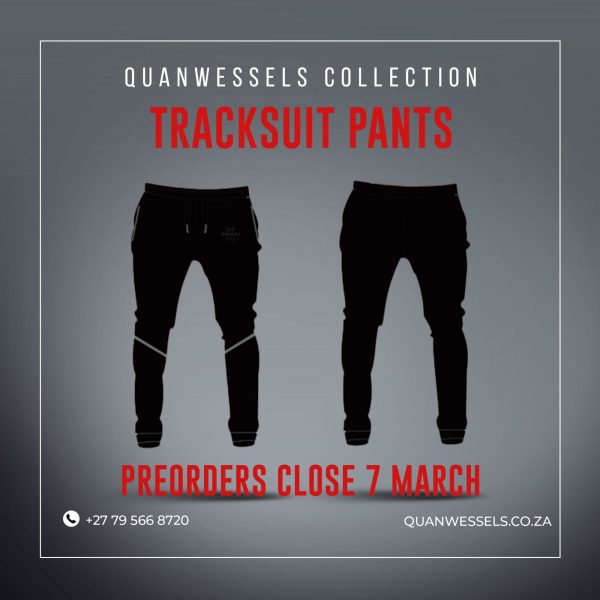 QuanWessels Tracksuit Pants Winter Collection 2025