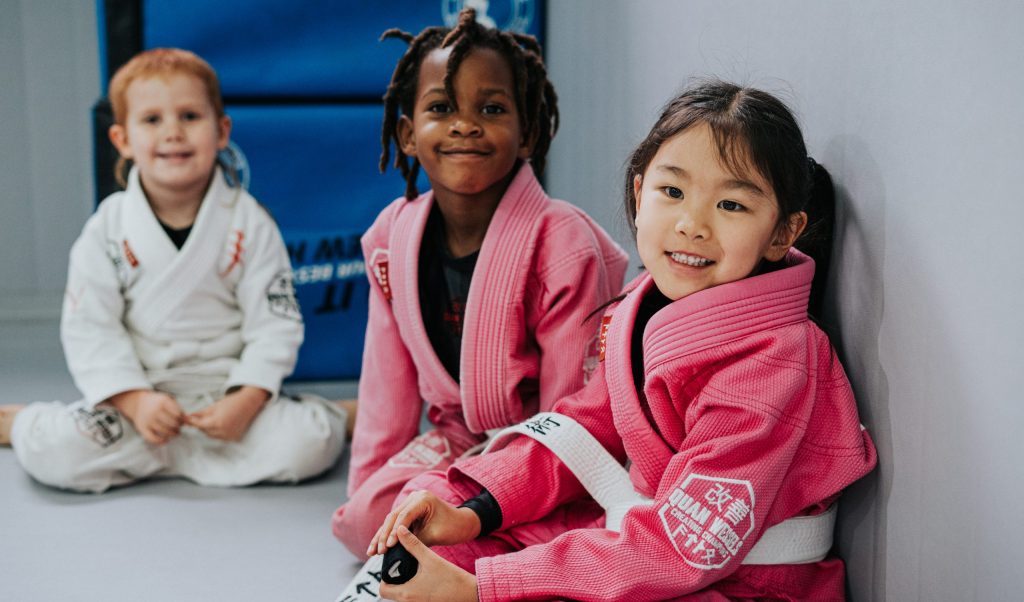 Kids in QuanWessels Martial Arts Baby Champs Kids Class